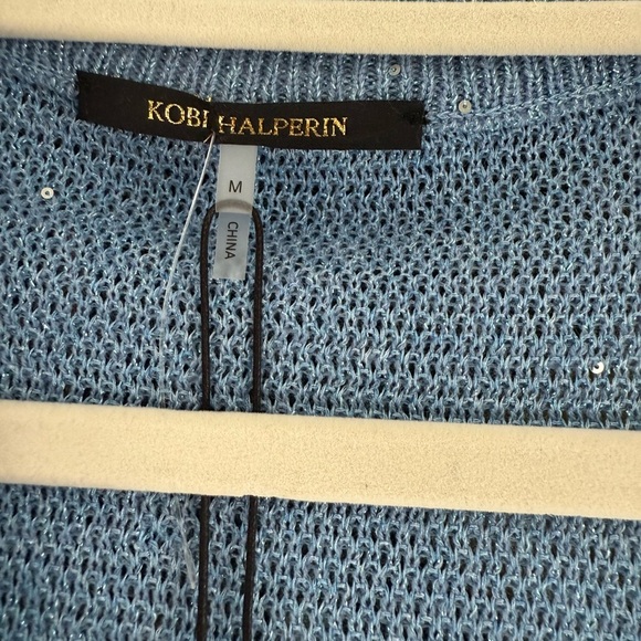 Kobi Halperin Blue Cardigan Sweater - Picture 7 of 13